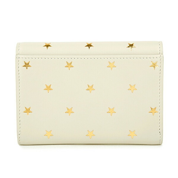 Saint Laurent Star Card Wallet White - Picture 2 of 9